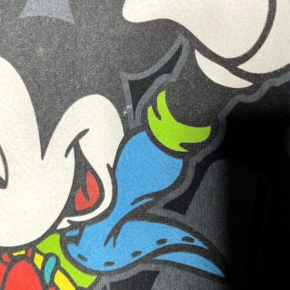 Vintage Mickey Unlimited Sweatshirt Retro Graphic Black Size Large/XL - Picture 3 of 7